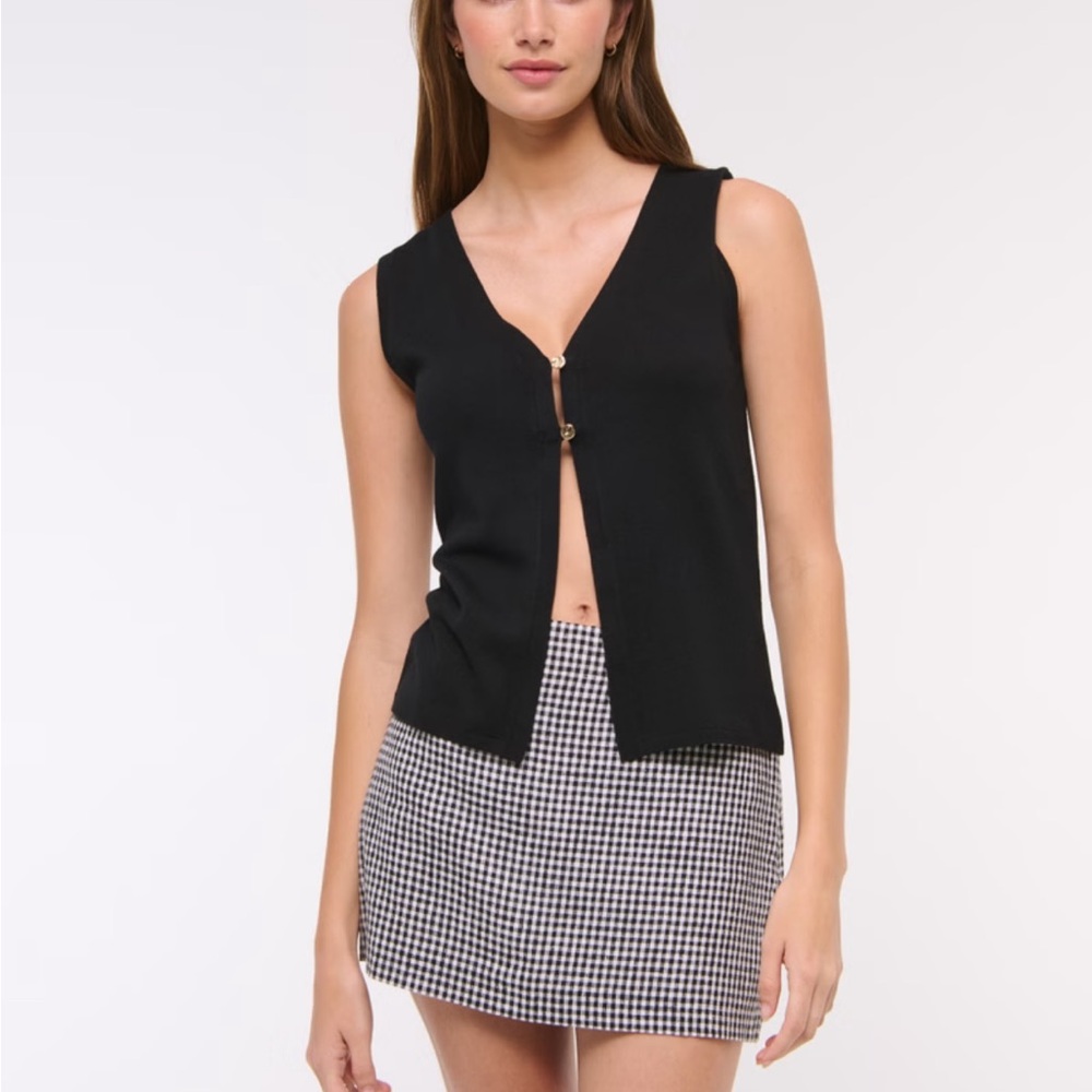 Abercrombie & Fitch Black Tank Top